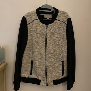 Banana Republic Tweed Zip-up